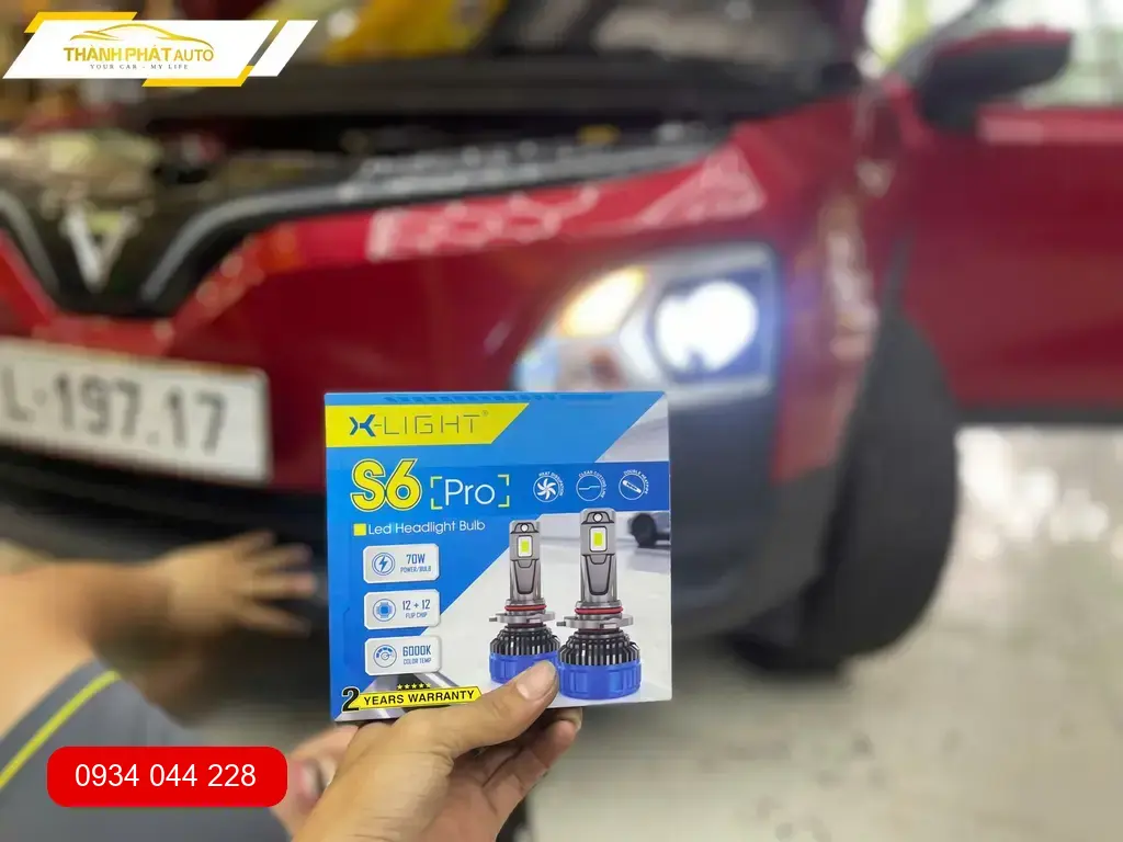 Độ Đèn Ô Tô Vinfast VF5 - Trung Tâm Độ Đèn Ô Tô Uy Tín Gò Vấp TPHCM