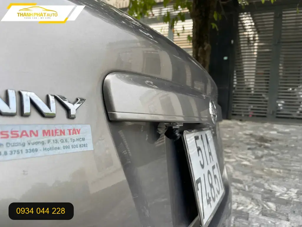 Cô Bích lắp màn hình Z18360 cho Nissan Sunny ở Quận 9 ảnh thực tế 5