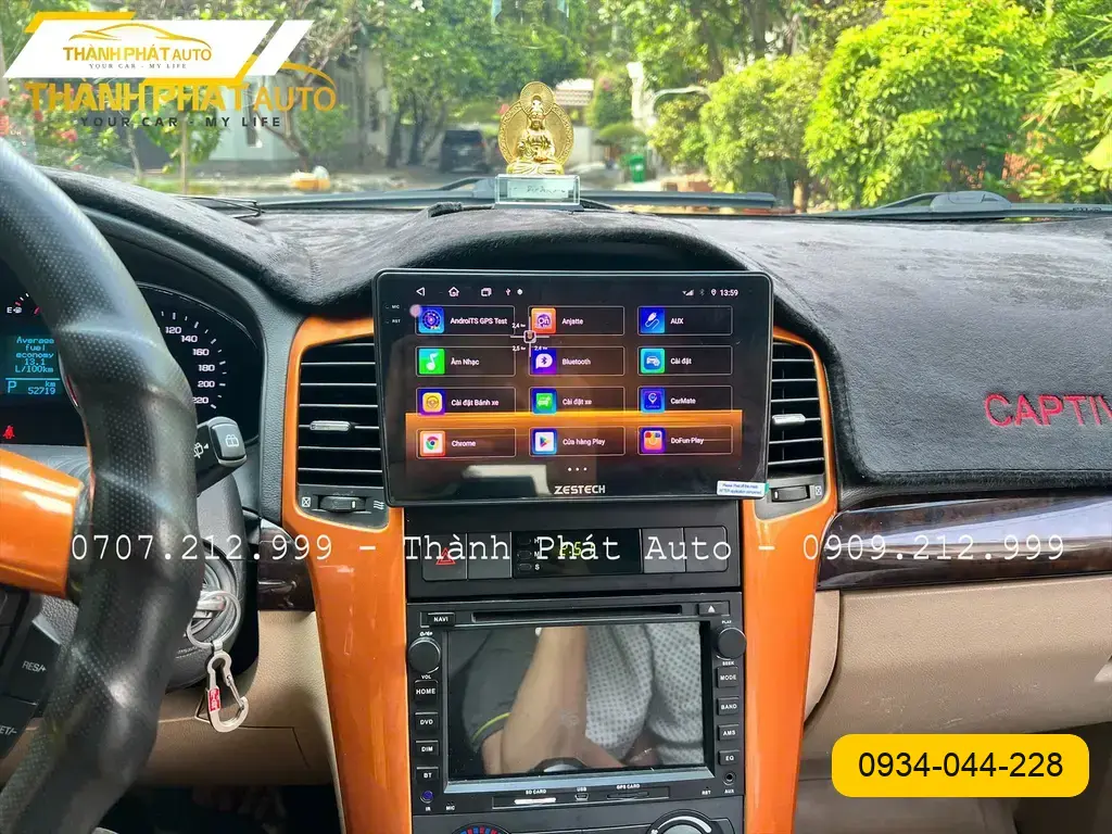 Màn Hình Android Ô Tô Chevrolet Captiva - Trung Tâm Lắp Đặt Uy Tín TPHCM