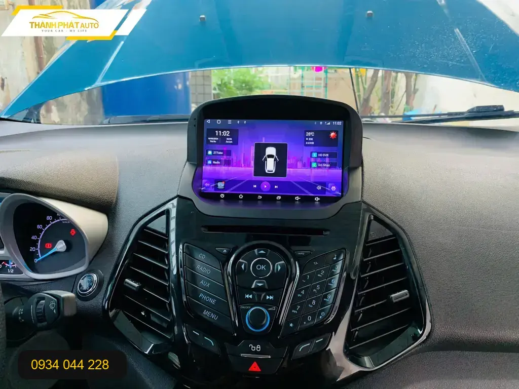 Màn Hình Android Ford Ecosport 2014 - Địa Chỉ Lắp Đặt Uy Tín TPHCM