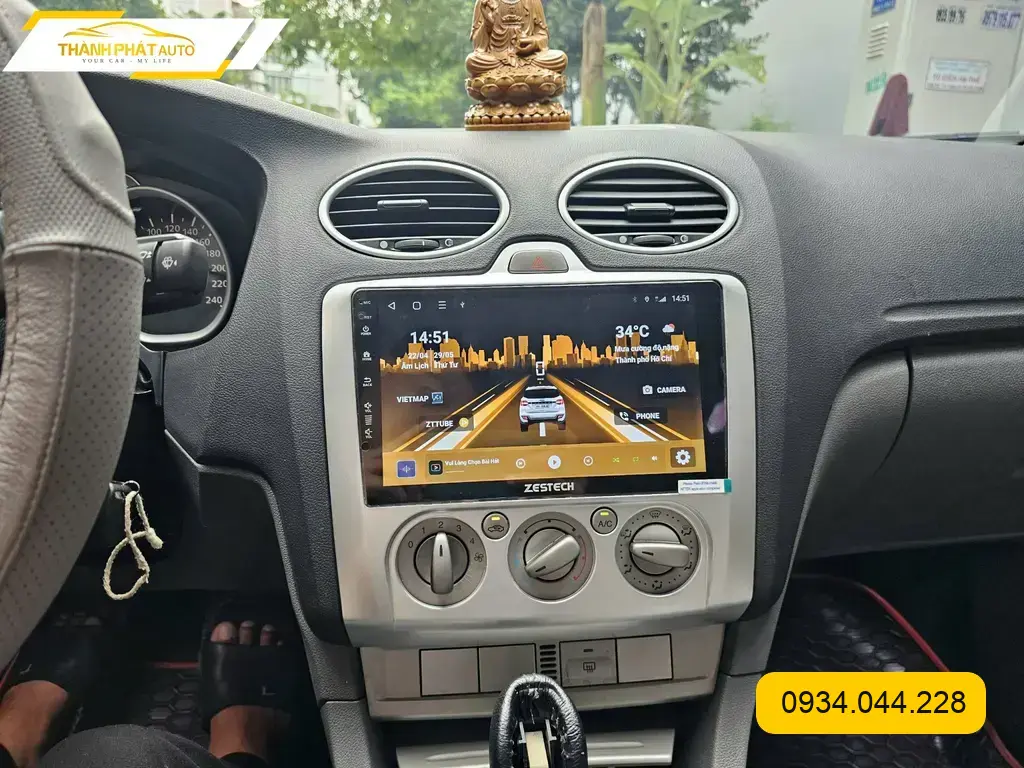 Màn Hình Android Ô Tô Ford Focus - Trung Tâm Lắp Đặt Chính Hãng Bình Thạnh ảnh thực tế 2