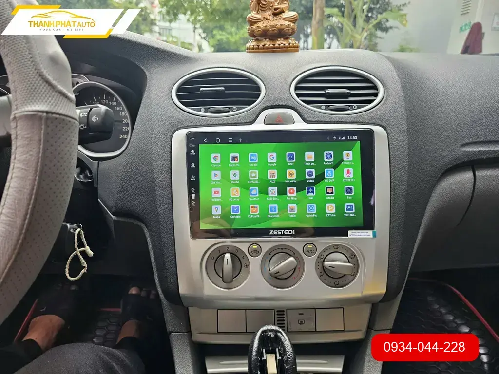 Màn Hình Android Ô Tô Ford Focus - Trung Tâm Lắp Đặt Chính Hãng Bình Thạnh ảnh thực tế 3