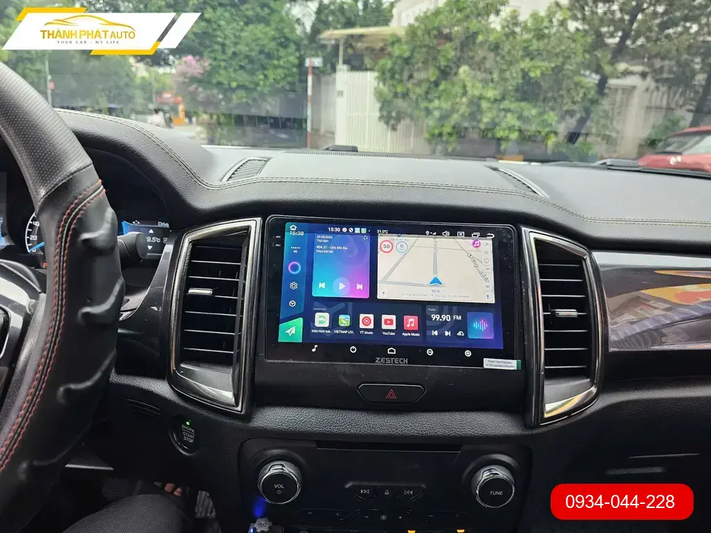 Màn Hình Android Ô Tô Ford Wildtrak - Địa Chỉ Lắp Đặt Uy Tín TPHCM