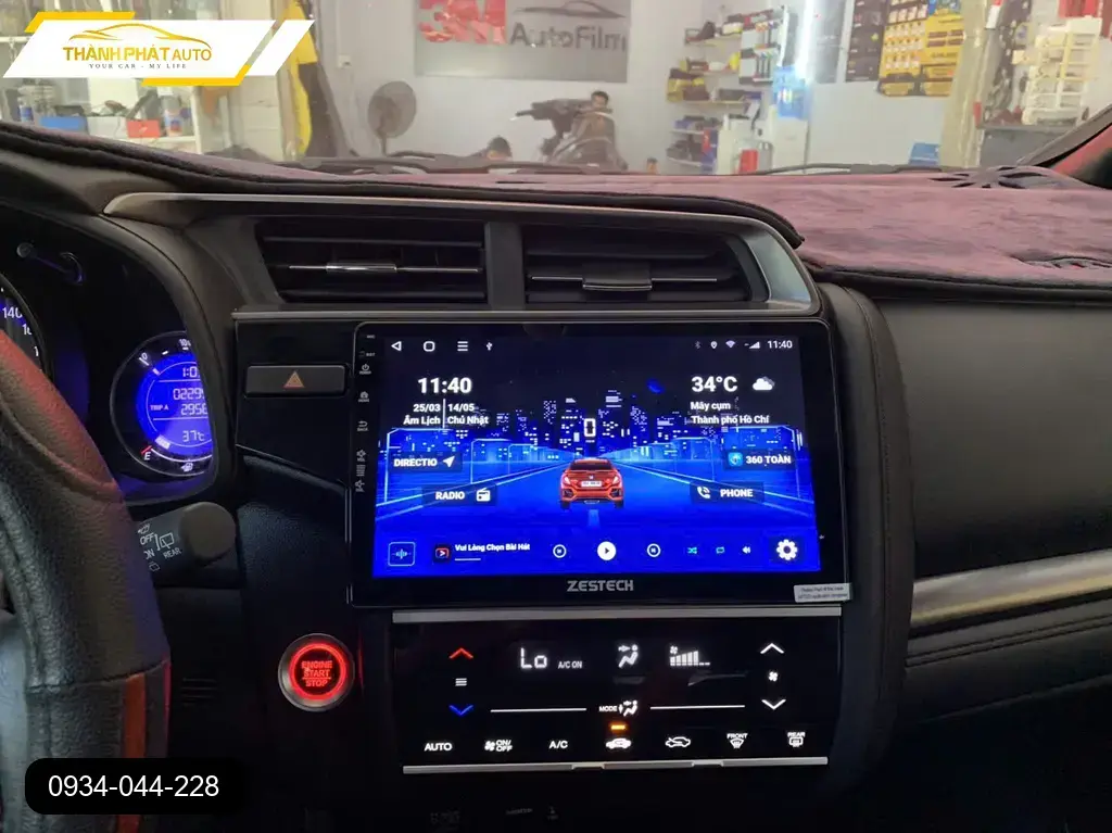 Màn Hình Android Ô Tô Honda Jazz 2022 - Địa Chỉ Lắp Đặt Uy Tín TPHCM