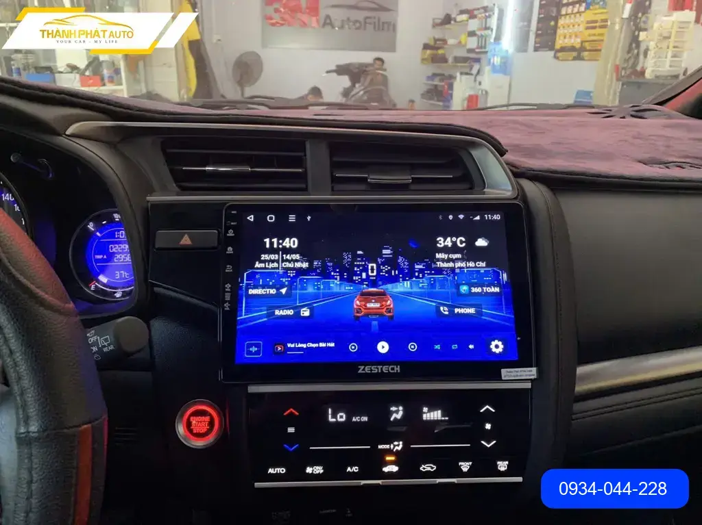 Màn Hình Android Ô Tô Honda Jazz - Trung Tâm Lắp Đặt Chính Hãng Uy Tín TPHCM