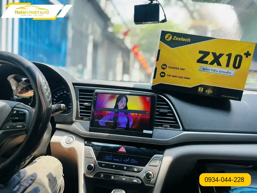 Màn Hình Android Ô Tô Hyundai Elantra - Địa Chỉ Lắp Đặt Uy Tín TPHCM