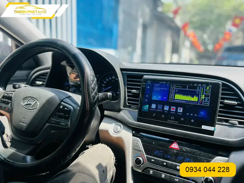 Màn Hình Android Hyundai Elantra - Địa Chỉ Lắp Đặt Uy Tín Quận 5 TPHCM
