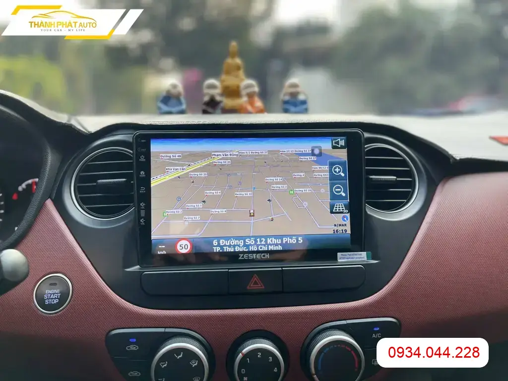 Màn Hình Android Ô Tô Hyundai i10 - Trung Tâm Lắp Đặt Uy Tín TPHCM