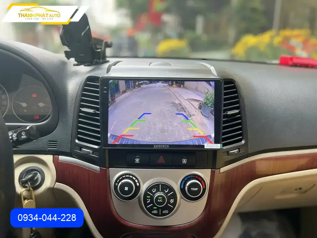 Màn Hình Android Ô Tô Hyundai Santafe 2009 - Trung Tâm Lắp Đặt Uy Tín TPHCM