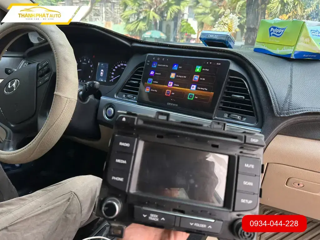 Màn Hình Android Ô Tô Hyundai Sonata - Lắp Đặt Uy Tín Quận 10 TPHCM