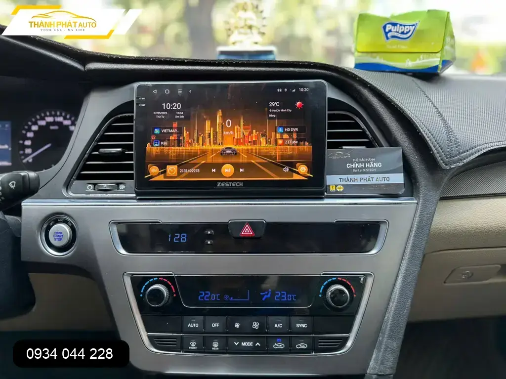 Màn Hình Android Ô Tô Hyundai Sonata Cao Cấp - Địa Chỉ Lắp Đặt Uy Tín Tại TPHCM