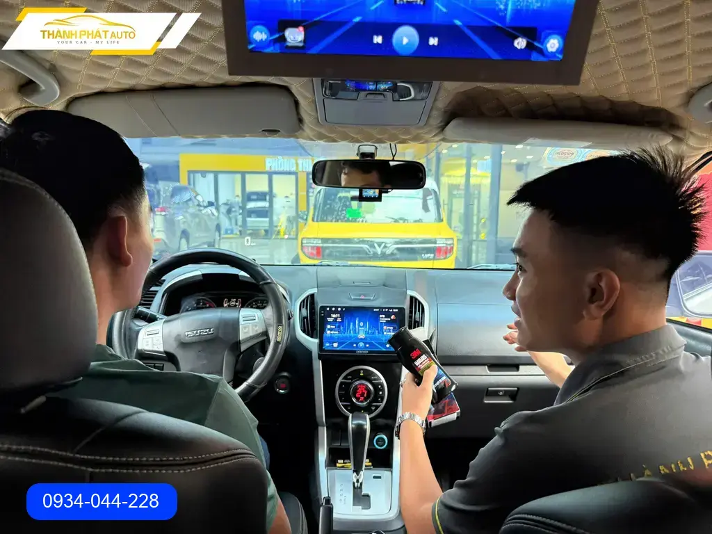 Màn Hình Android Isuzu Dmax 2016 - Trung Tâm Lắp Đặt Uy Tín TPHCM