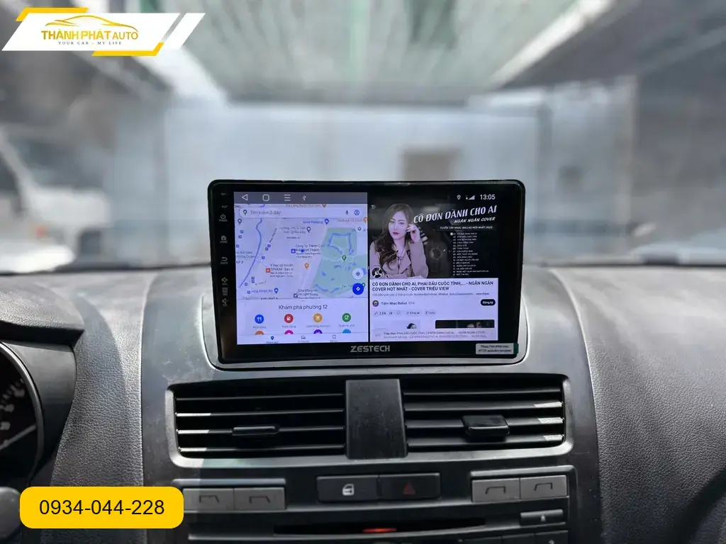 Màn Hình Android Ô Tô Mazda BT50 - Địa Chỉ Lắp Đặt Uy Tín Phú Nhuận ảnh thực tế 2