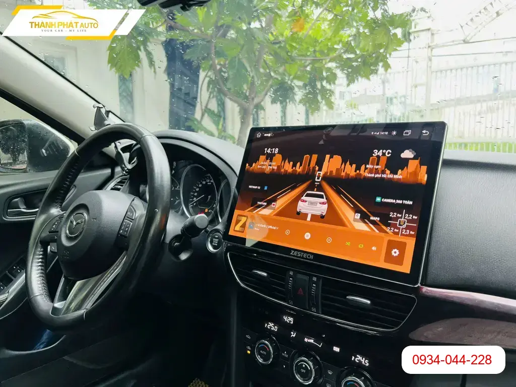 Màn Hình Android Ô Tô Mazda Cx5 - Địa Chỉ Lắp Đặt Uy Tín TPHCM