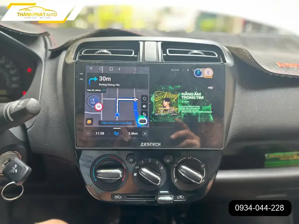 Màn Hình Android Mitsubishi Attrage - Trung Tâm Lắp Đặt Uy Tín Quận 7