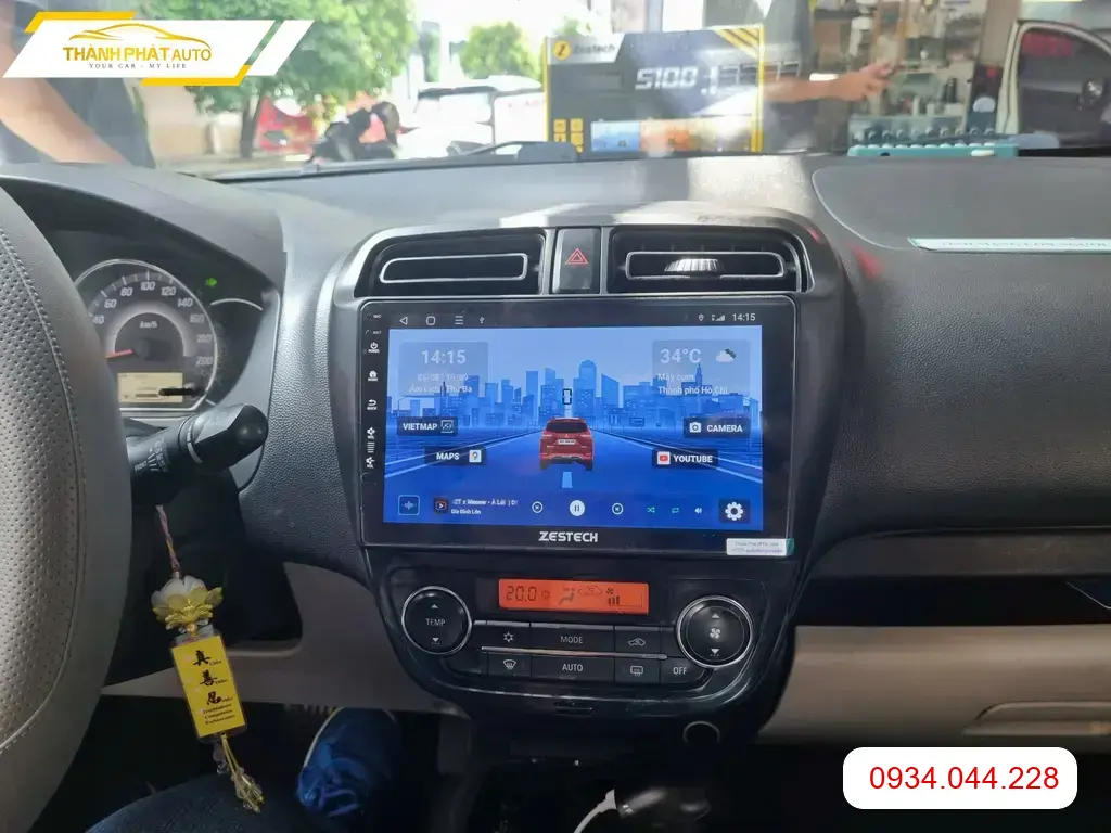 Màn Hình Android Ô Tô Mitsubishi Mirage - Địa Chỉ Lắp Đặt Uy Tín Quận 5
