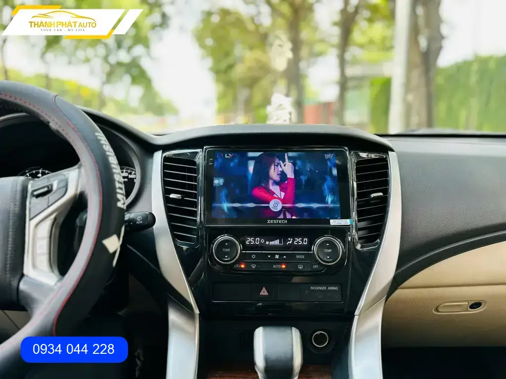 Màn Hình Android Ô Tô Mitsubishi Pajero Sport - Trung Tâm Lắp Đặt Chính Hãng TPHCM