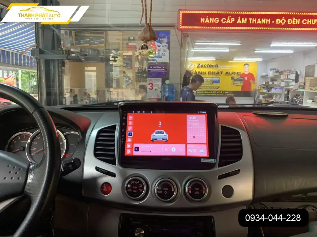 Màn Hình Android Ô Tô Mitsubishi Pajero Sport - Địa Chỉ Lắp Đặt Uy Tín TPHCM