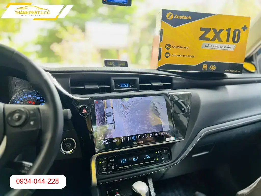 Màn Hình Android Ô Tô Toyota Altis - Địa Chỉ Lắp Đặt Uy Tín TPHCM