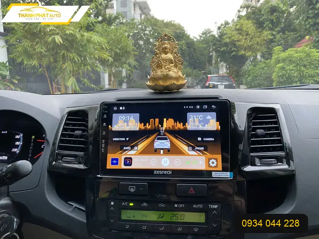 Màn Hình Android Ô Tô Toyota Fortuner - Trung Tâm Nâng Cấp Cao Cấp TPHCM