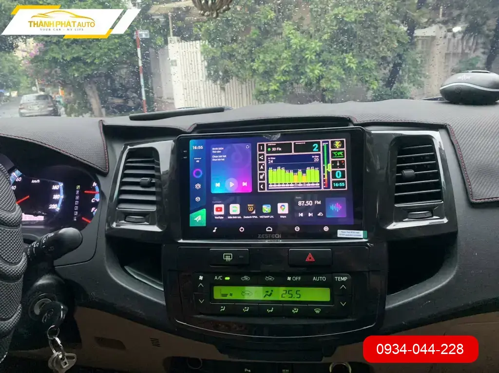 Màn Hình Android Ô Tô Toyota Fortuner - Trung Tâm Gắn Cao Cấp Quận 7 TPHCM