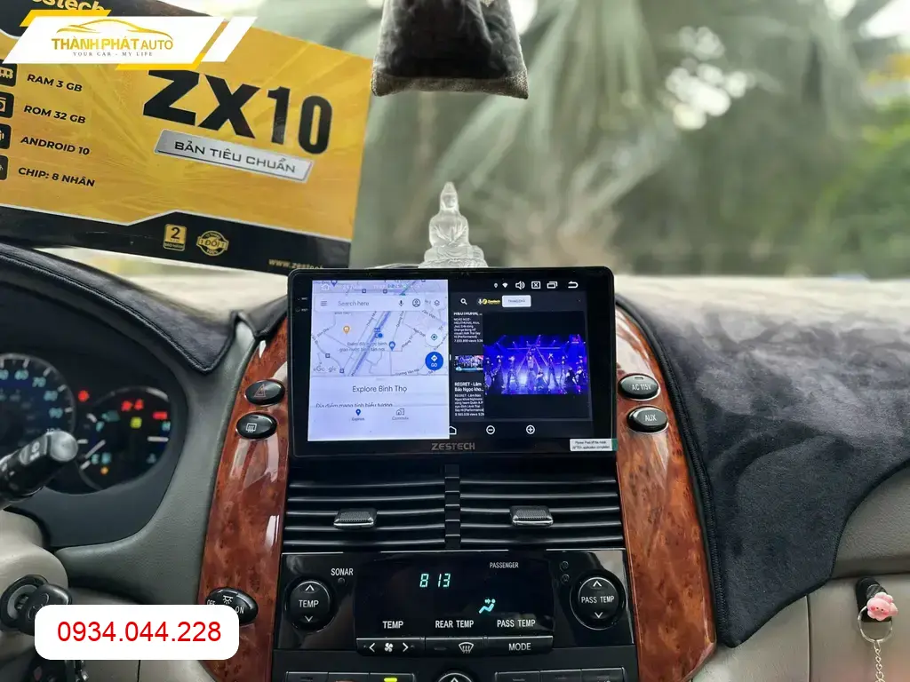 Màn Hình Android Ô Tô Toyota Sienna - Nơi Gắn Chính Hãng Quận 5 TPHCM
