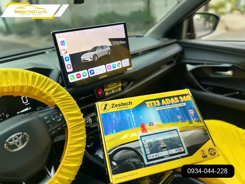 Màn Hình Android Toyota Yaris Cross - Trung Tâm Lắp Đặt Chính Hãng TPHCM ảnh thực tế 2