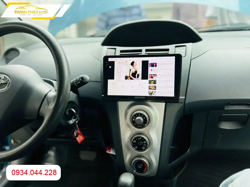 Màn Hình Android Ô Tô Toyota Yaris - Trung Tâm Nâng Cấp Uy Tín TPHCM