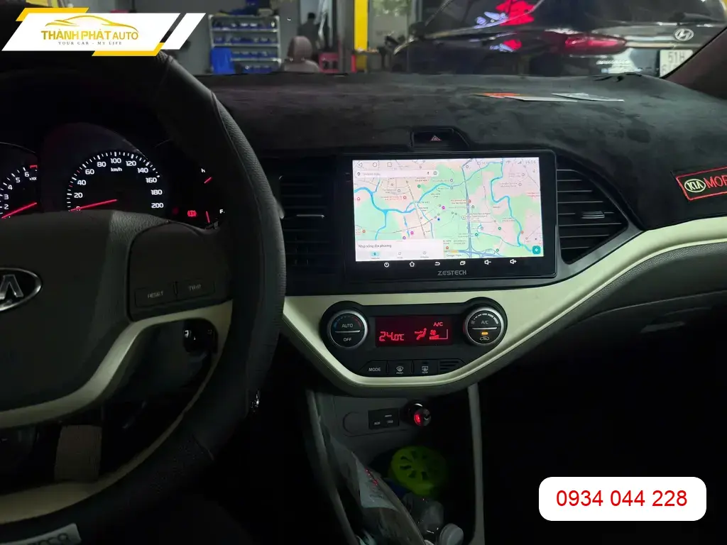 Anh Quốc lắp Màn Hình Z18360 Kia Morning Quận 9 để trải nghiệm tính năng mới ảnh thực tế 3