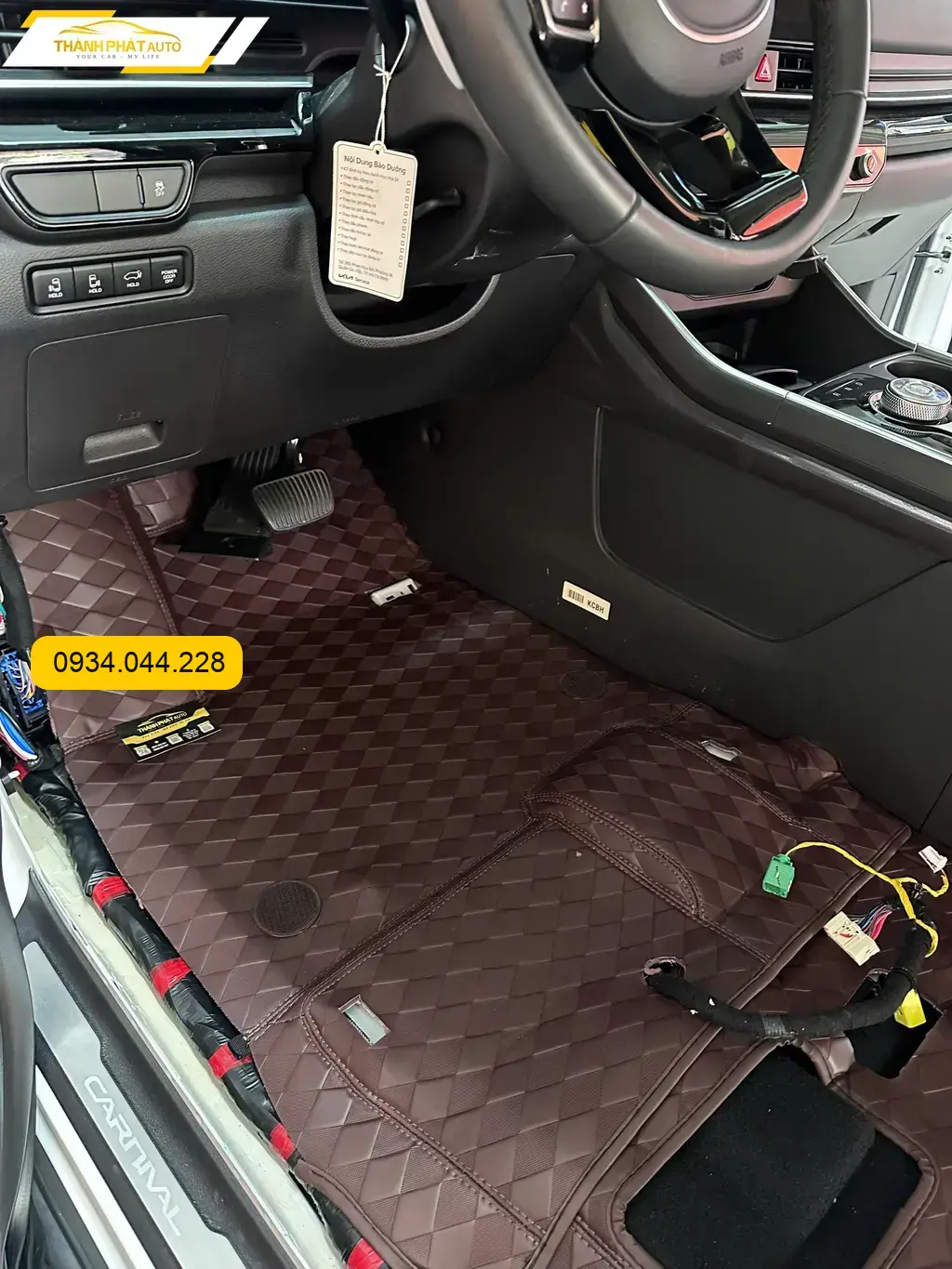 Thảm Lót Sàn Kia Carnival - Trung Tâm Lắp Đặt Uy Tín TPHCM