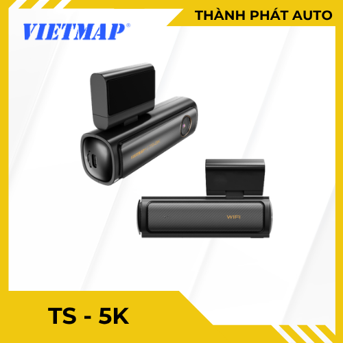 Camera Hành Trình Vietmap TS-5K 4K, ADAS, WiFi 5GHz