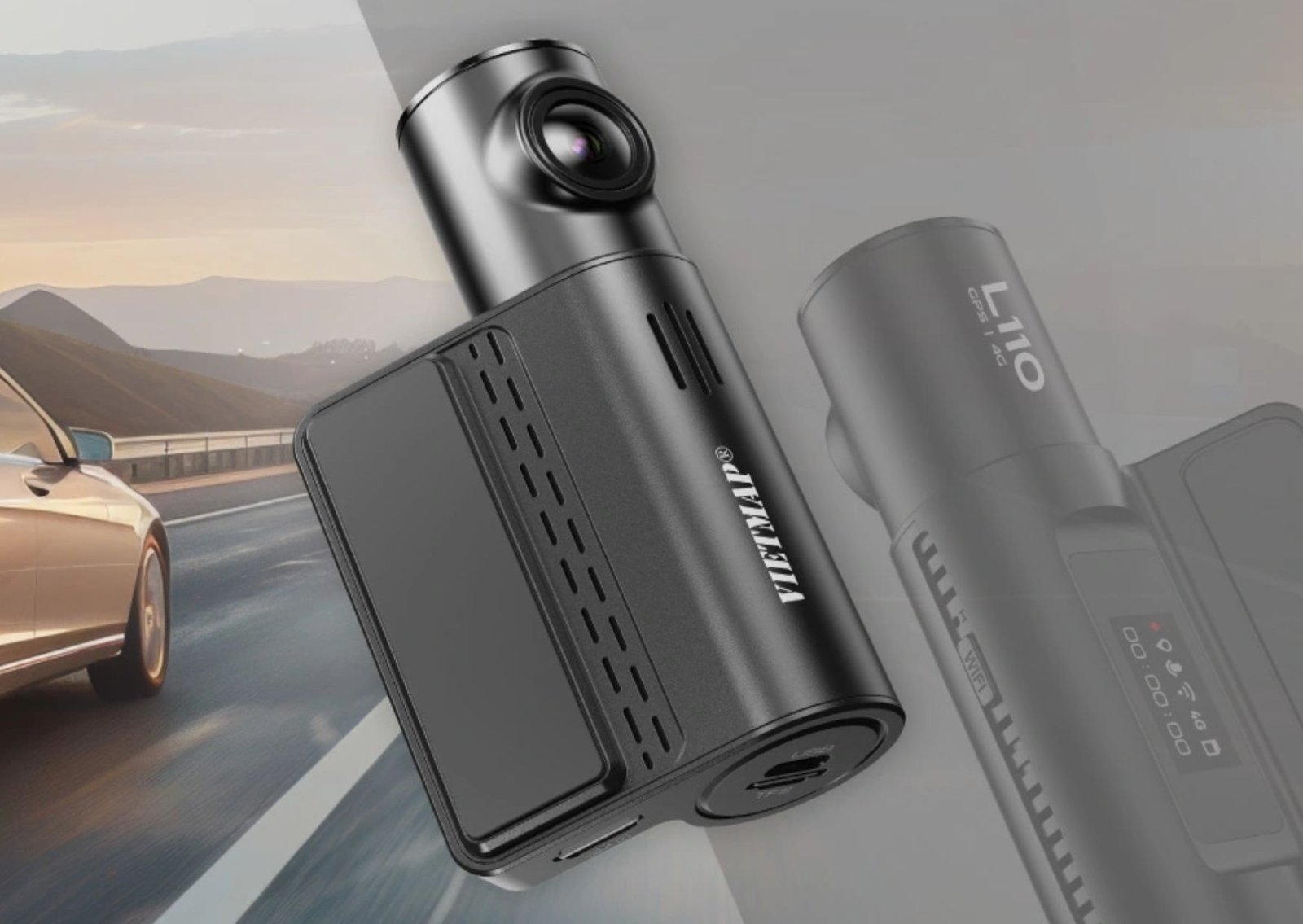 Camera Hành Trình VietMap L110 2K – Nhỏ Gọn, Giá Tốt