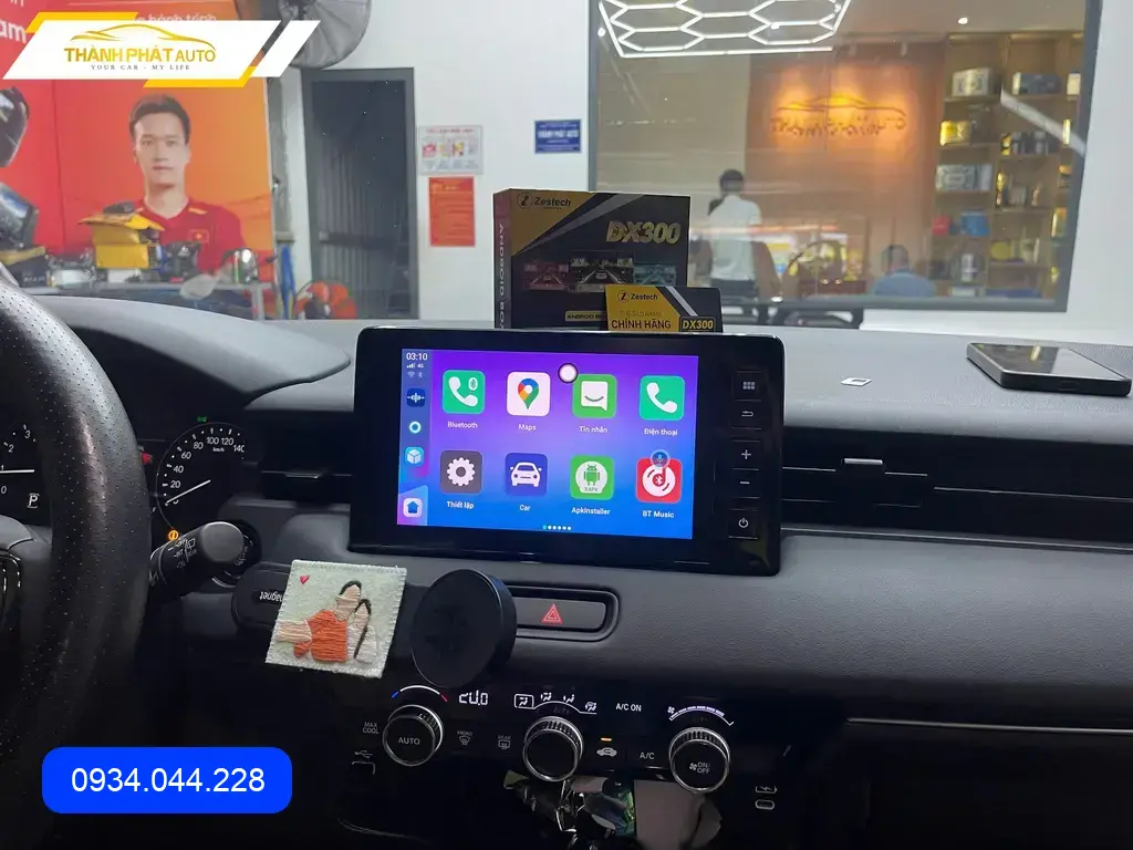 Chú Cường lắp Android Box cho HRV tại Quận 12 để nâng cấp giải trí trên xe ảnh thực tế 4