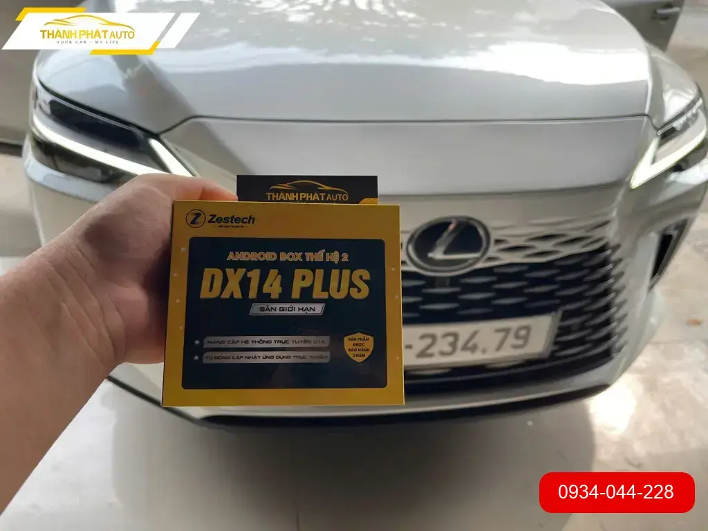 Anh Tùng lắp Android Box cho Lexus RX350 tại Quận 12 để xem YouTube tiện lợi ảnh thực tế 3