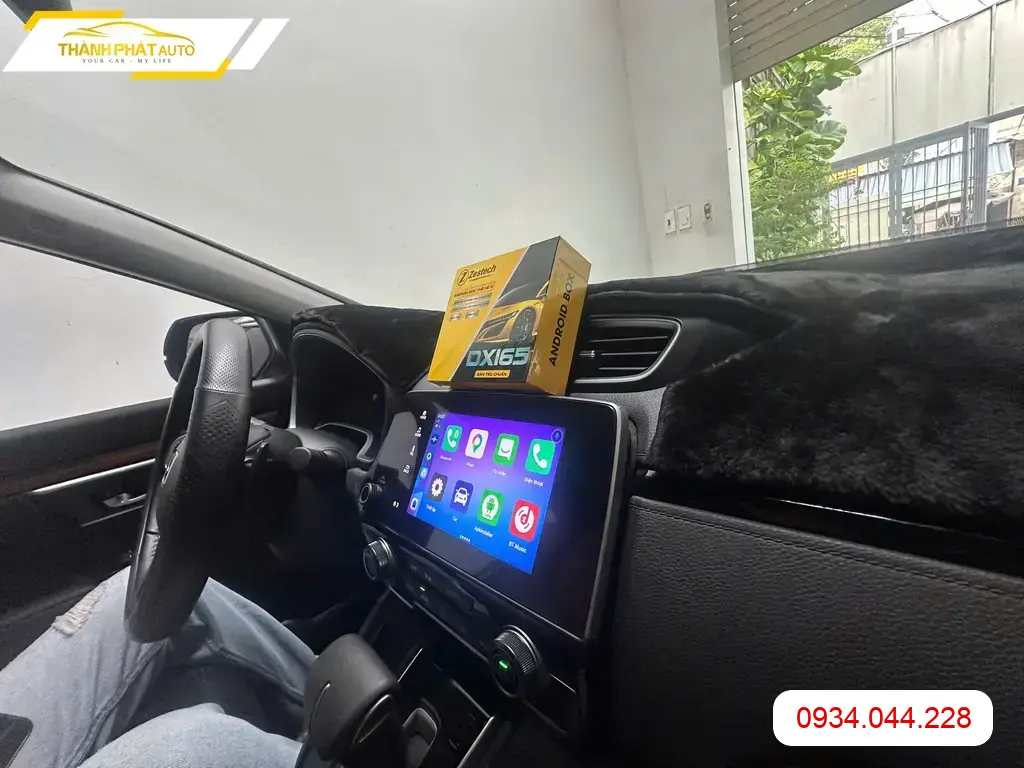 Cô Hà lắp Android box ô tô VinFast Lux A2.0 Quận 12, mở rộng tiện ích ảnh thực tế 4