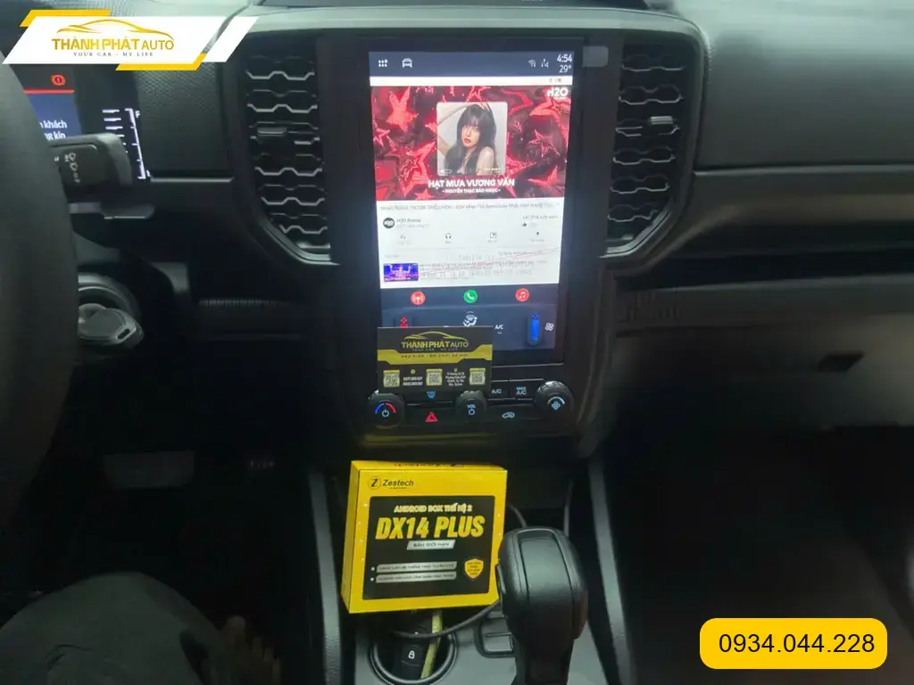 Anh Minh Khôi lắp Android box ô tô cho Hyundai Accent tại Quận Thủ Đức