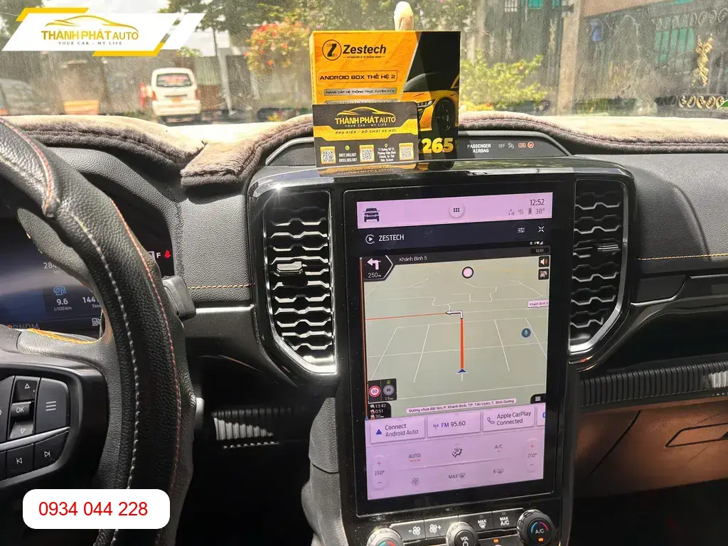 Anh Phước lắp Android Box ô tô cho Hyundai Accent tại Quận Thủ Đức để nâng cấp giải trí