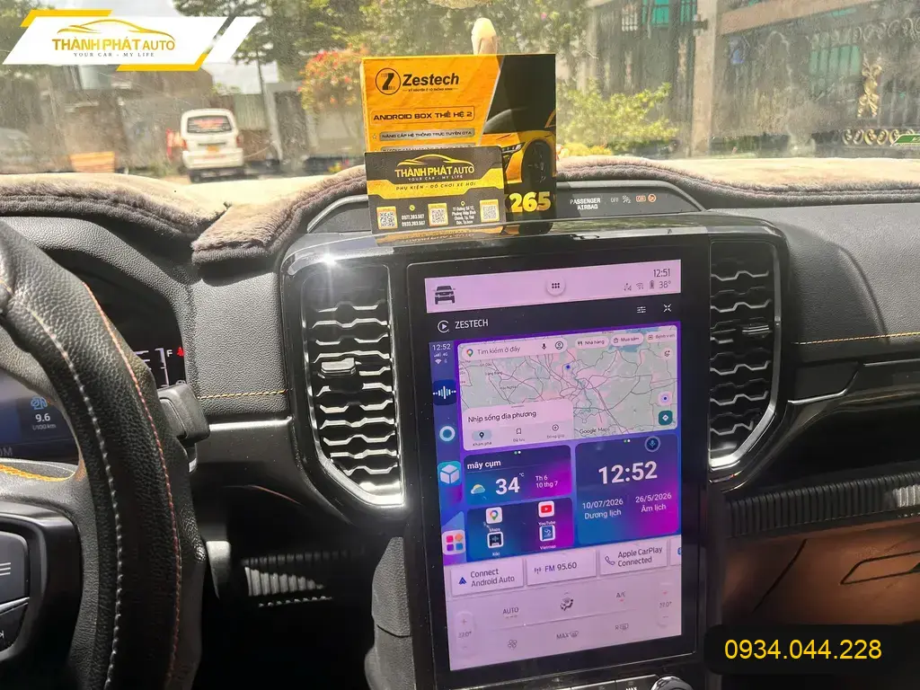 Anh Phước lắp Android Box ô tô cho Hyundai Accent tại Quận Thủ Đức để nâng cấp giải trí ảnh thực tế 2