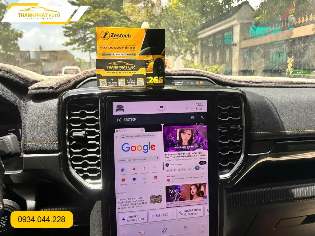 Anh Phước lắp Android Box ô tô cho Hyundai Accent tại Quận Thủ Đức để nâng cấp giải trí ảnh thực tế 3