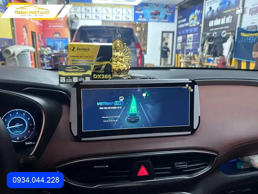 Anh Tấn lắp Android box oto cho Kia K3 tại Quận 12 để nâng cấp tiện ích giải trí ảnh thực tế 2