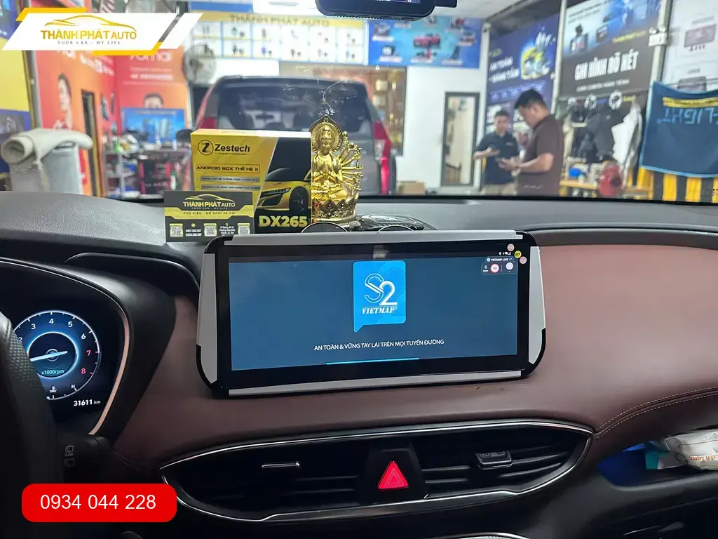 Anh Tấn lắp Android box oto cho Kia K3 tại Quận 12 để nâng cấp tiện ích giải trí ảnh thực tế 5