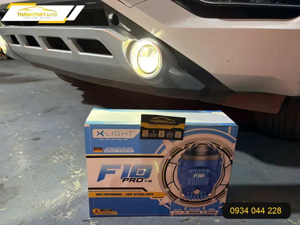 Anh Minh độ bi gầm ô tô Hyundai Accent tại Quận 12 vì đèn zin yếu khi đi đêm