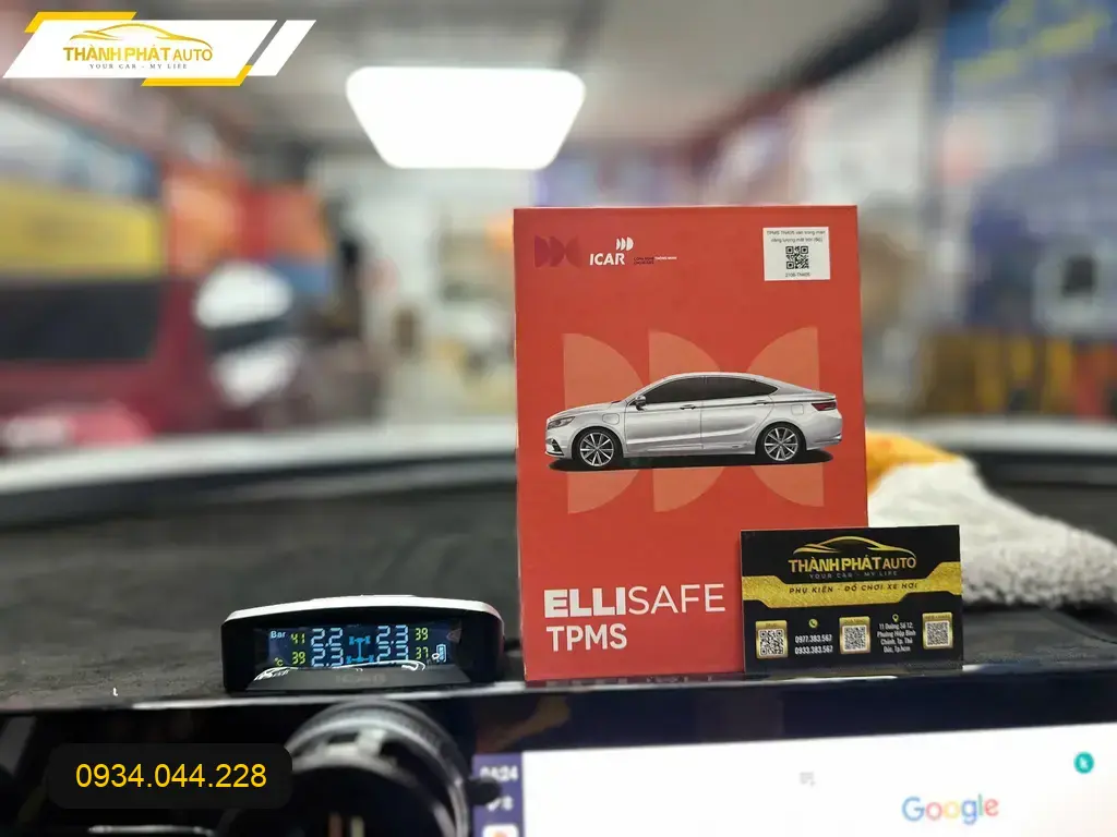 Anh Kiên lắp cảm biến áp suất lốp Destinator cho Hyundai Santa Fe tại Quận 12 ảnh thực tế 3