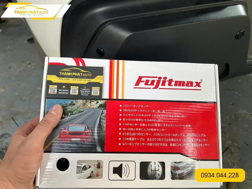 Anh Khôi lắp cảm biến va chạm ô tô cho Honda CR-V để đỗ xe an toàn tại Quận 12 ảnh thực tế 4