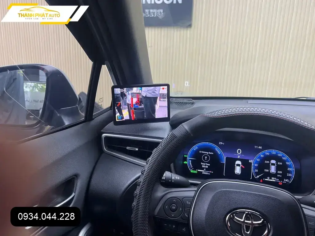 Anh Trường lắp Cam Gương 2 Bên Corolla Cross ở Thủ Đức, lái xe an toàn hơn ảnh thực tế 2