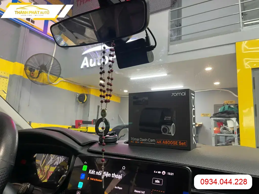 Anh Khải lắp Cam Hành Trình cho Skoda Kodiaq tại Quận 9 để ghi lại hành trình an toàn ảnh thực tế 2