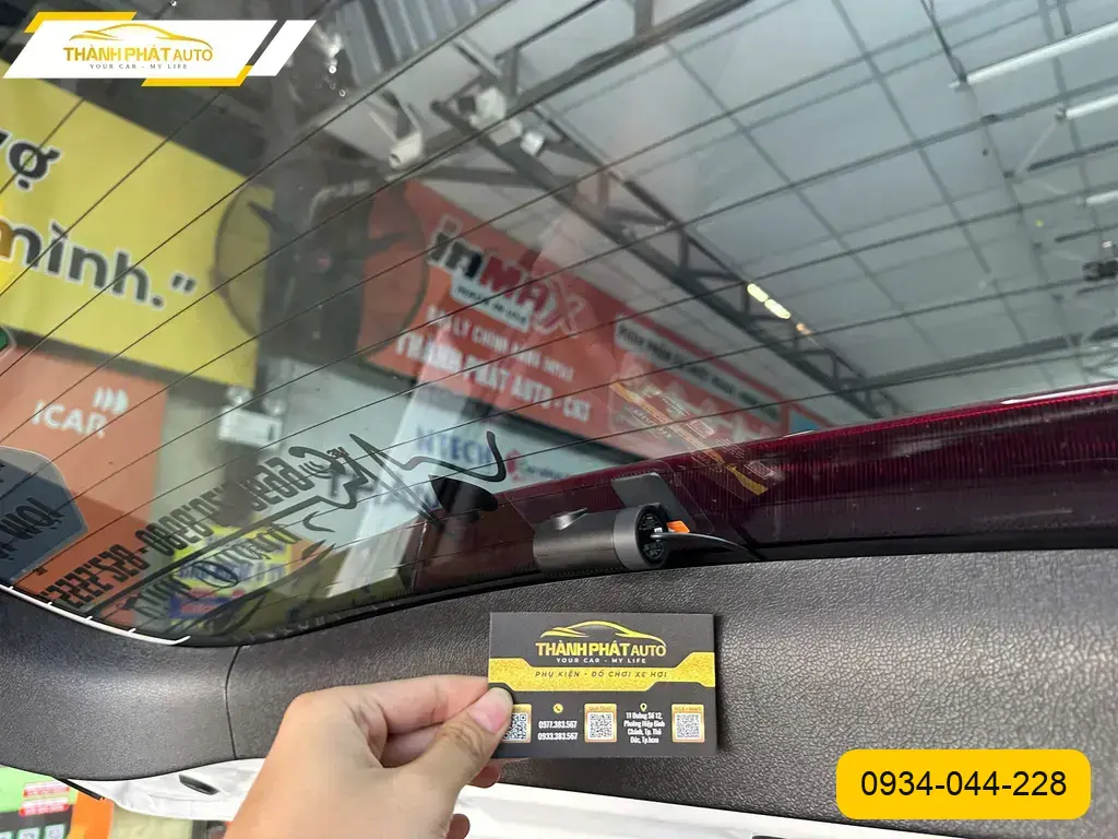 Anh Thành lắp Cam Hành Trình Limo Green cho Mazda CX-5 tại Quận 12 uy tín ảnh thực tế 5