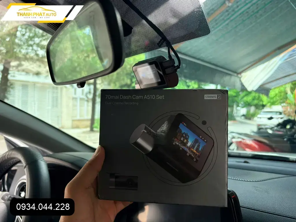 Chị Thảo lắp Camera hành trình 70mai cho Kia K3 tại Quận 12 để yên tâm trên mọi cung đường ảnh thực tế 3