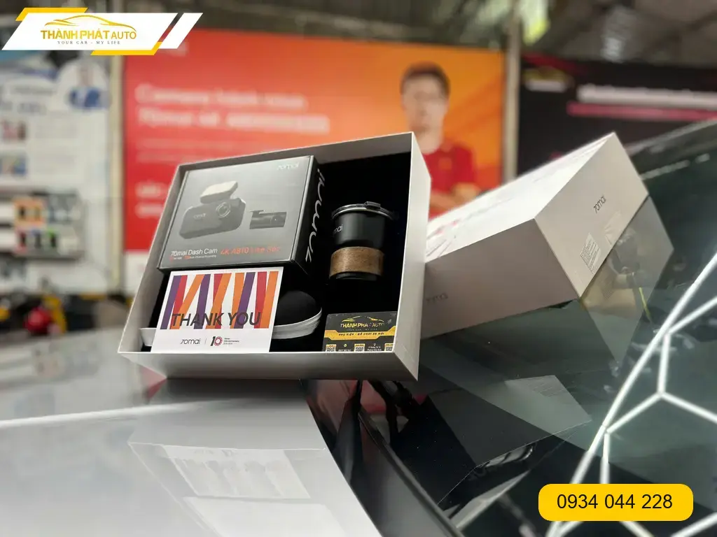 Anh Minh lắp camera hành trình ô tô Honda CRV tại Thủ Đức tránh phạt nguội ảnh thực tế 2