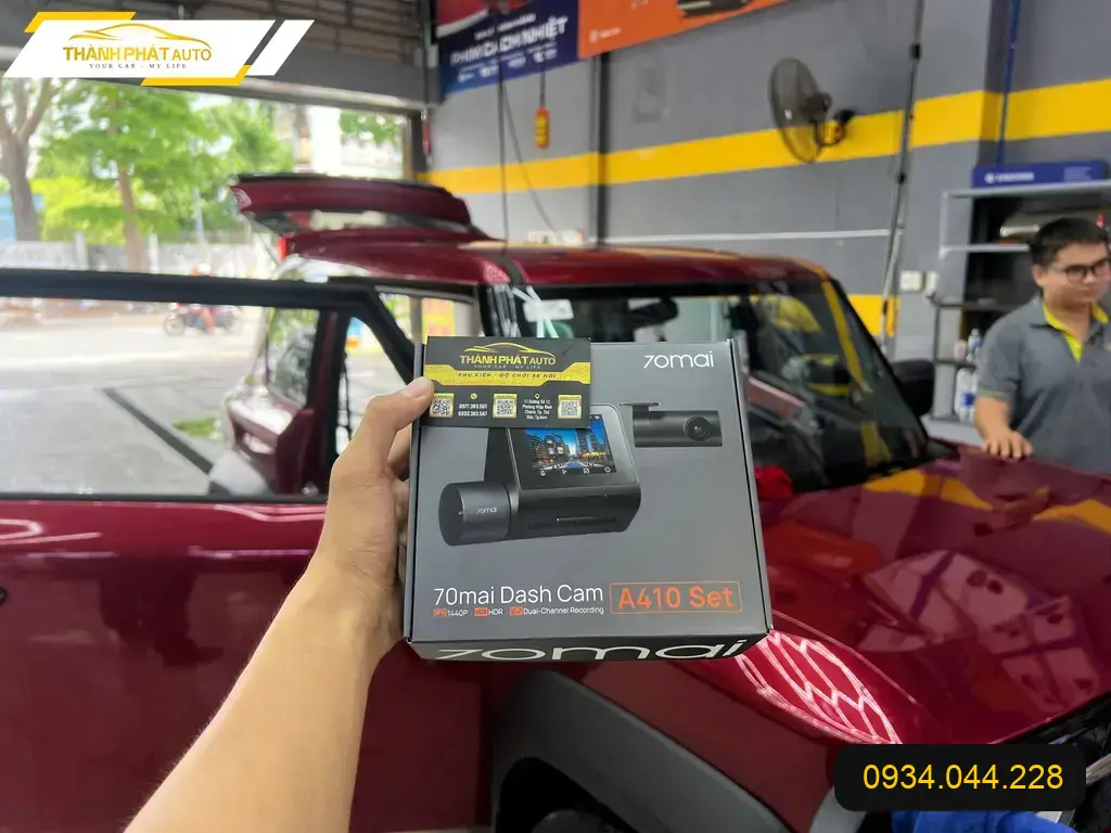 Anh Bảo lắp Camera hành trình cho VinFast VF3 tại Quận 12 sau vụ va chạm nhỏ ảnh thực tế 4